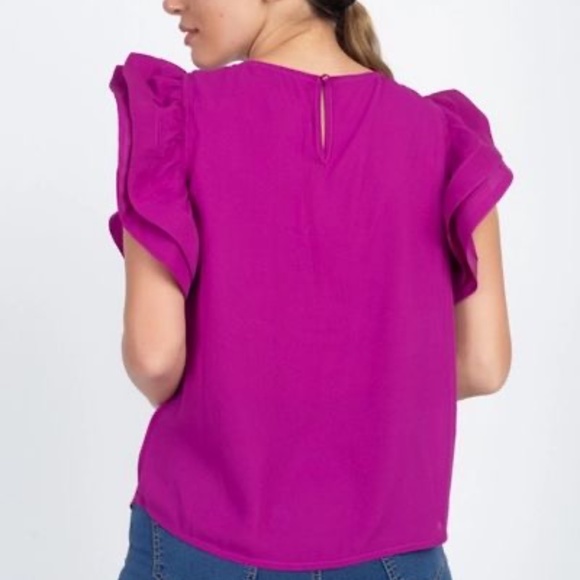 Tiered Ruffle Top - Picture 7 of 7